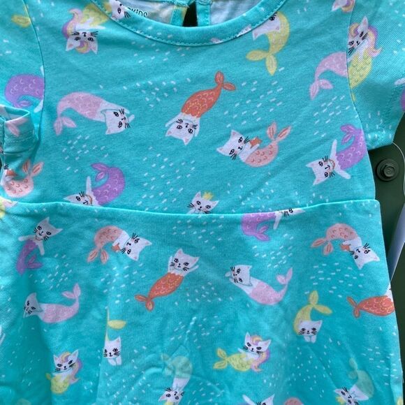 BABY Girls Cotton Shirts Pants & Dress Bundle 6-Piece Bundle Size 12M - Picture 6 of 10